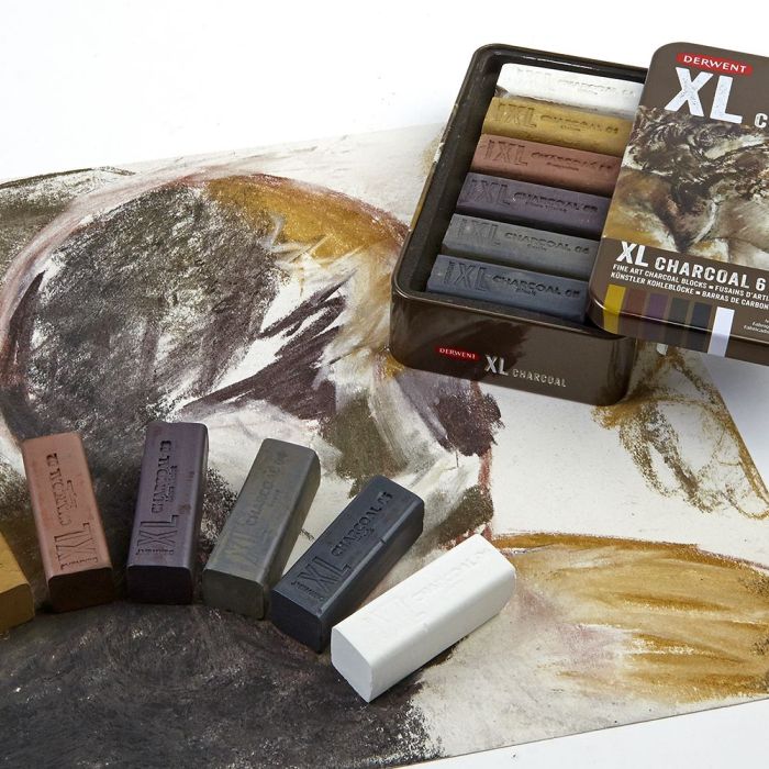 Derwent XL Charcoal Blocks