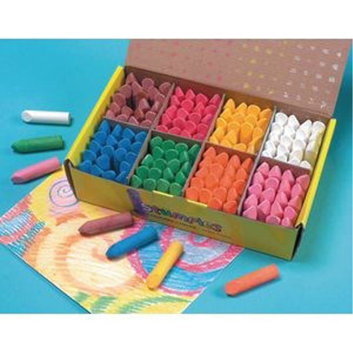 Chunki Chalk Assorted - Pack of 160 Chunki Chalk Assorted - Pack of 160
