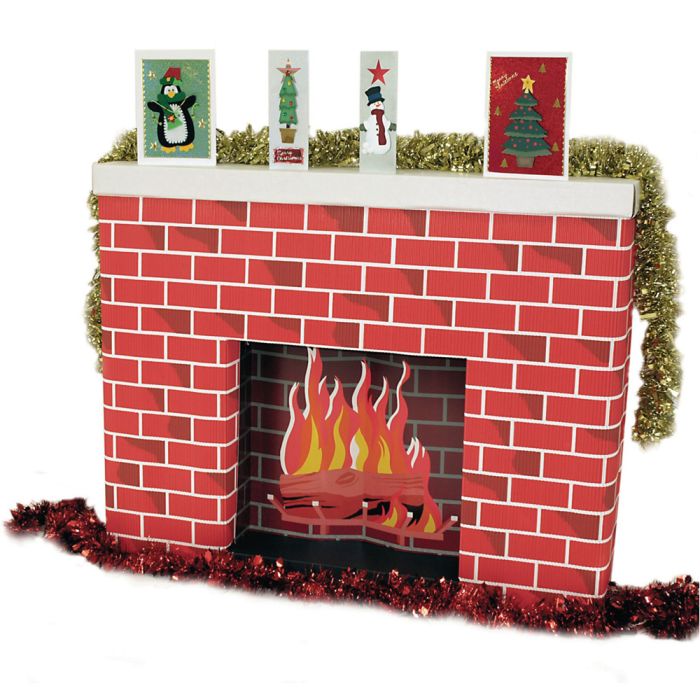 Festive Fireplace Festive Fireplace