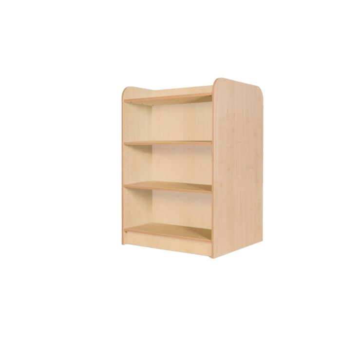 Maplescape Double Sided Library Bookcase - Maple  - 1000mm
