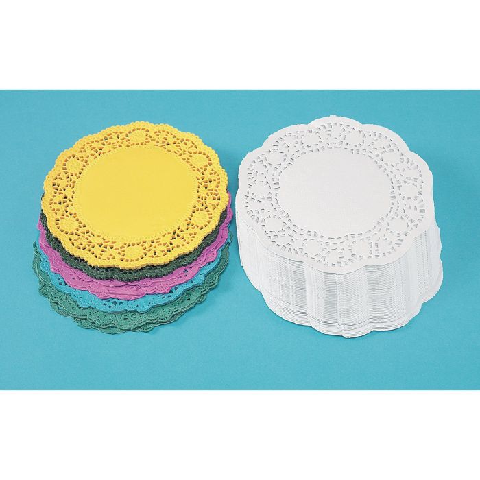 Doilies - Coloured - Pack of 120 Doilies - Coloured - Pack of 120