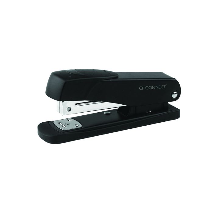 Metal Stapler Half Strip Black