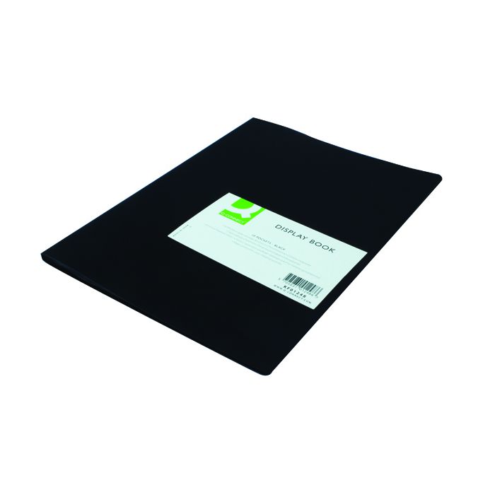 Flexible A4 Display Book 10 Pocket - Black Flexible A4 Display Book 10 Pocket - Black