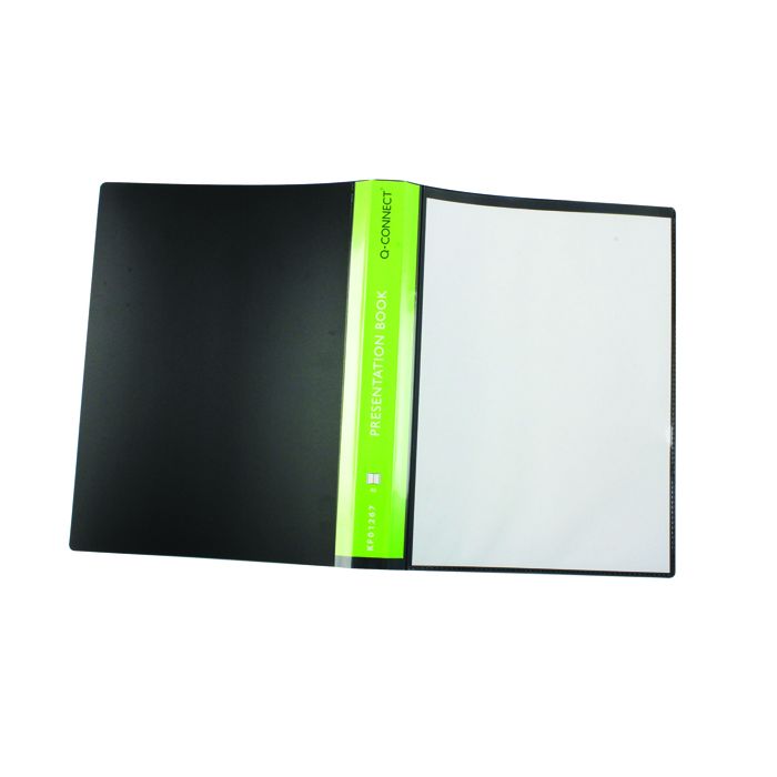 Presentation Display Book 40 Pocket - Black Presentation Display Book 40 Pocket - Black
