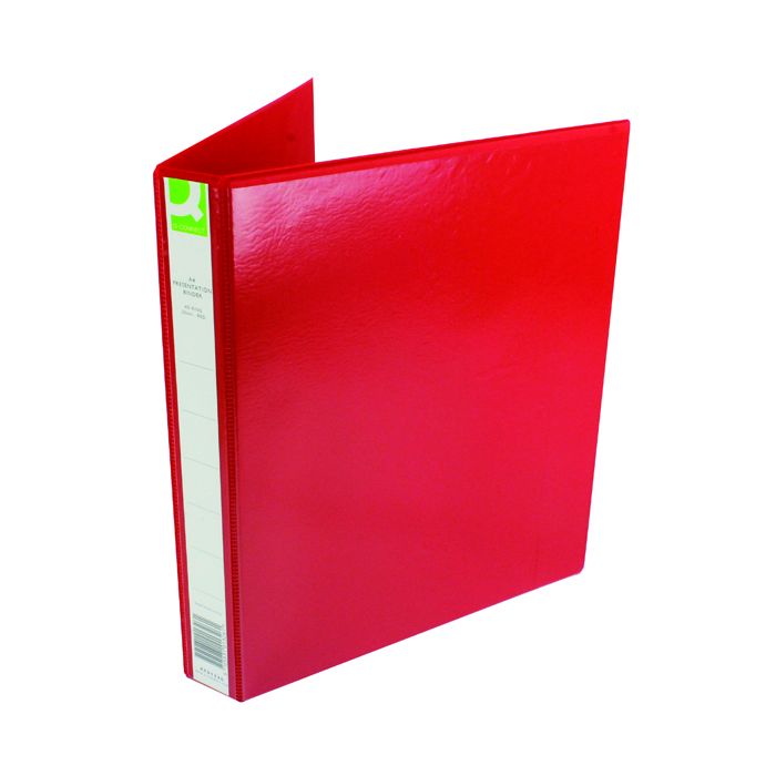Presentation Ring Binders 25mm - Red