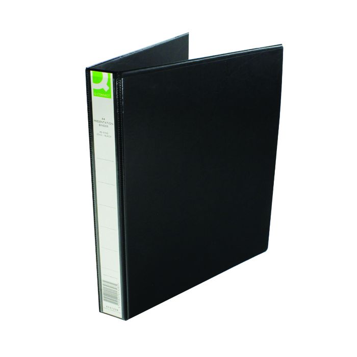 Presentation Ring Binders 25mm - Black