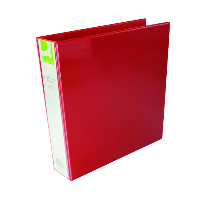 Presentation Ring Binders 40mm - Red