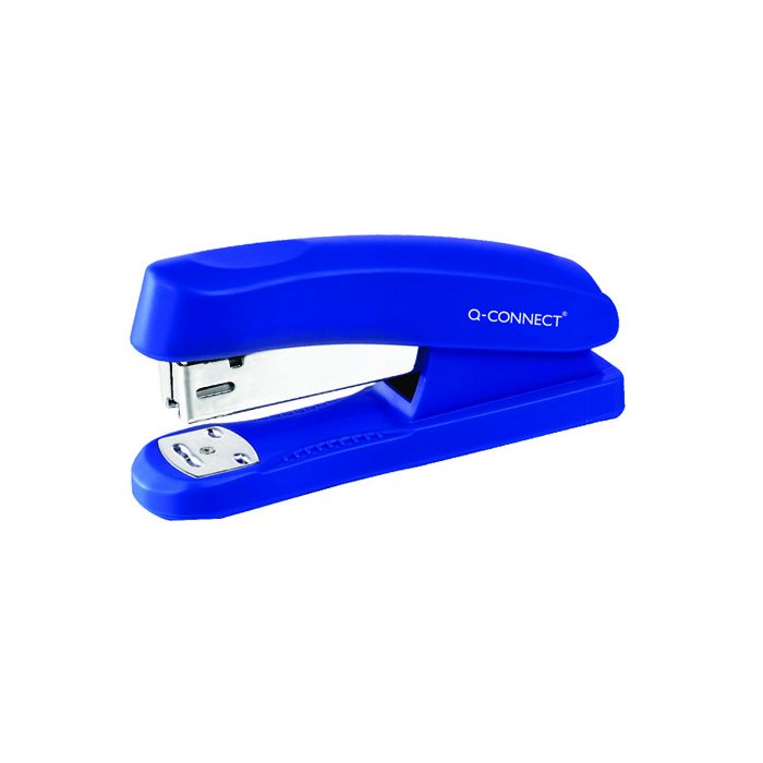 Plastic Stapler Half Strip Blue