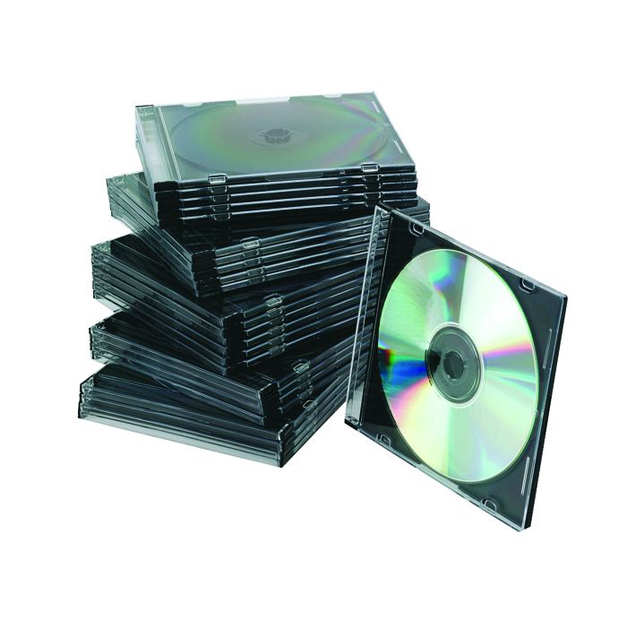 Slimline CD Jewel Cases - Pack of 25