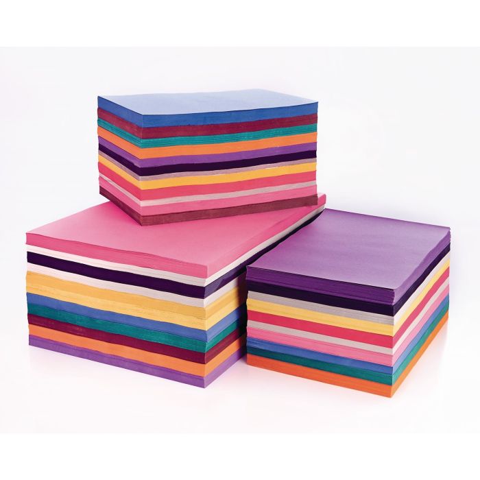 Sugar Paper Stack - A4/A3 - Assorted - Pack of 3750