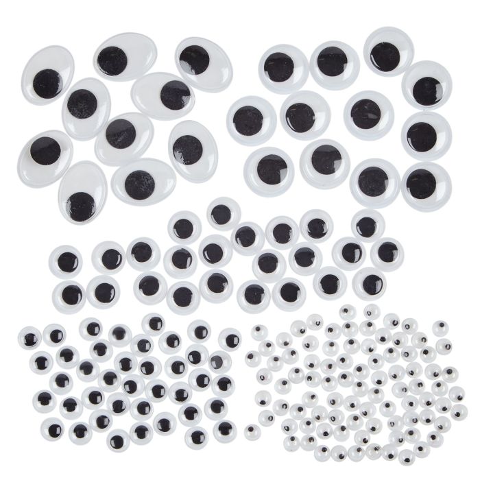 Wiggly Eyes Tube Assortment - Pack of 560 Wiggly Eyes Tube Assortment - Pack of 560