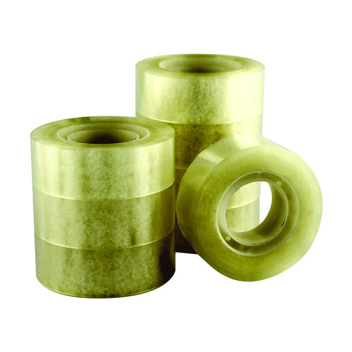 Adhesive Tape - 19mm x 33m - Pack of 8