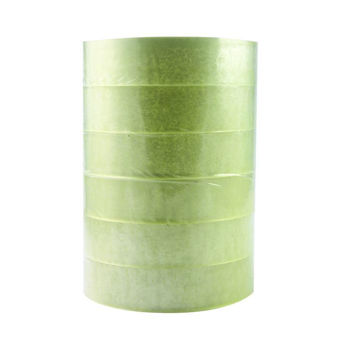 Standard Adhesive Tape - 24mm x 66m - Pack of 6 Standard Adhesive Tape - 24mm x 66m - Pack of 6