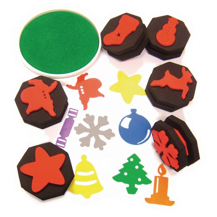 Christmas Stampers - Pack of 6