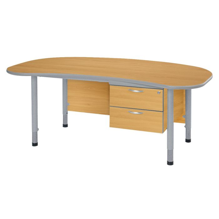 Harlequin Teachers Desk - Beech