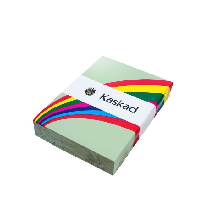 Kaskad Pastel Tints A4 160gsm - Siskin Green - Pack of 250 Kaskad Pastel Tints A4 160gsm - Siskin Green - Pack of 250