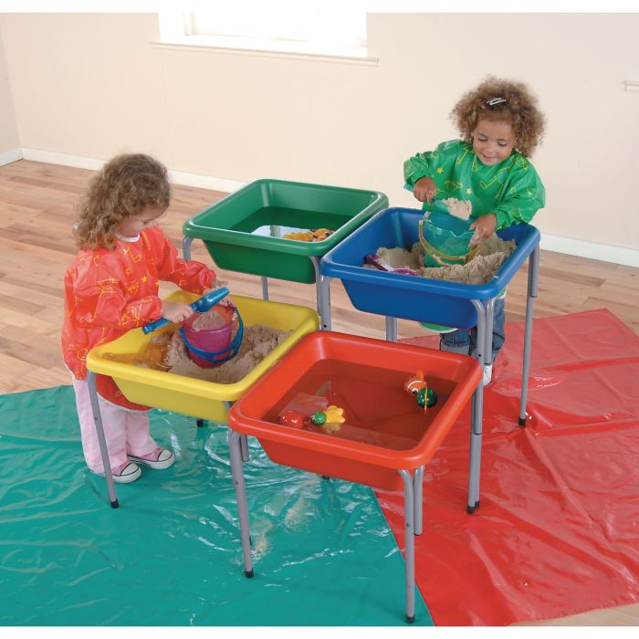 Adjustable Sand and Water Table Tub - Red Adjustable Sand and Water Table Tub - Red