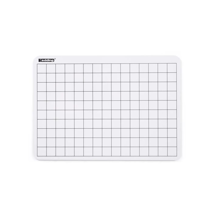 Edding A4 Rigid Whiteboards - Gridded
