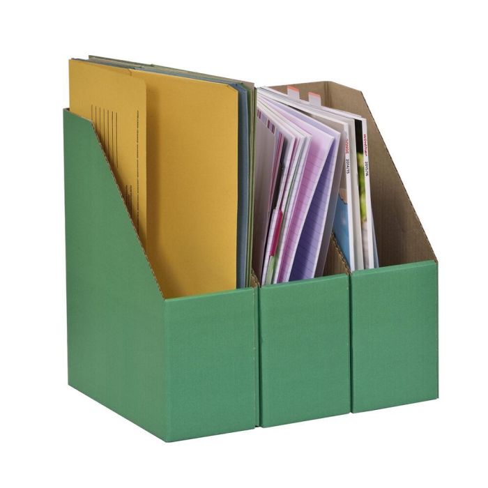 Library Boxes Green - LL2/10GN - Pack of 10 Library Boxes Green - LL2/10GN - Pack of 10
