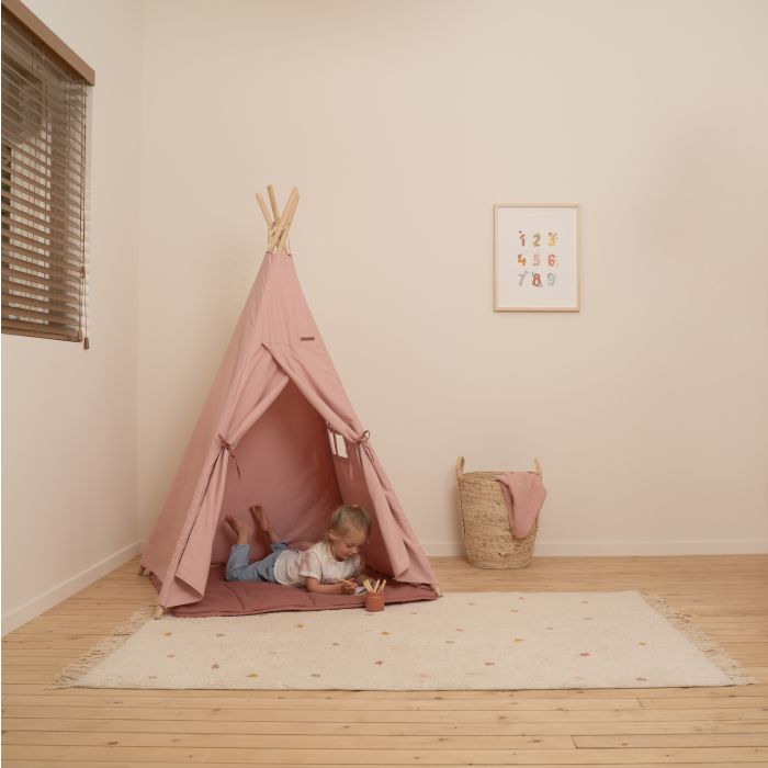 Little Dutch Teepee Tent - Pink Little Dutch Teepee Tent - Pink