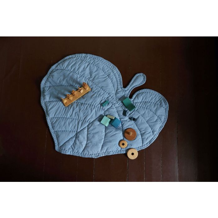 Nofred Leaf Blanket Playmat - Blue Nofred Leaf Blanket Playmat - Blue