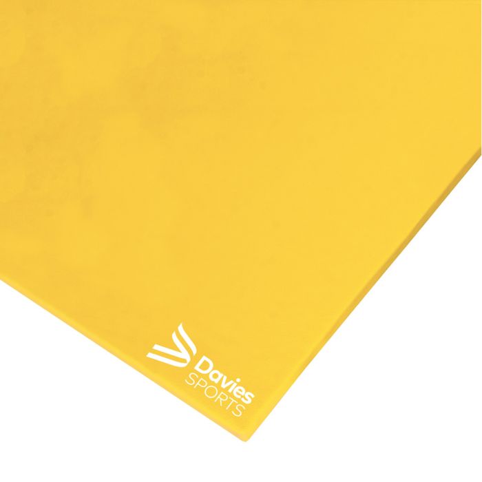 Davies Sports Light Weight Gym Mat Link a Lay - 1220 x 910 x 25mm - Rainbow Yellow Davies Sports Light Weight Gym Mat Link a Lay - 1220 x 910 x 25mm - Rainbow Yellow