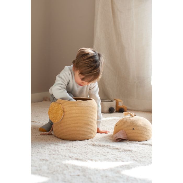 Charlie the Chicken Cotton Basket Charlie the Chicken Cotton Basket