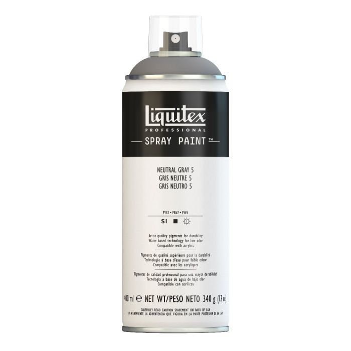 Liquitex Spray Paint 400ml - Neutral Grey 5