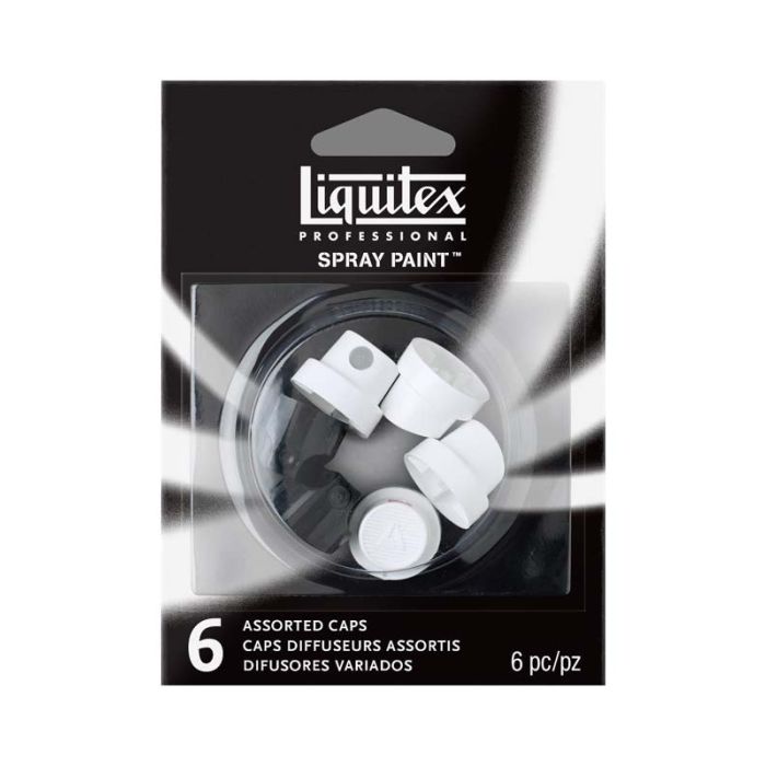 Liquitex Asst Nozzle Pack - Pack of 6