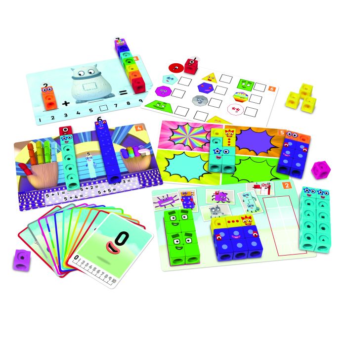 Mathlink Cubes Numberblocks 1-10 Activity Set
