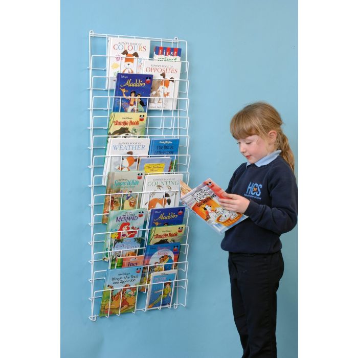 Vertical Wall Mounted Book Rack Vertical Wall Mounted Book Rack