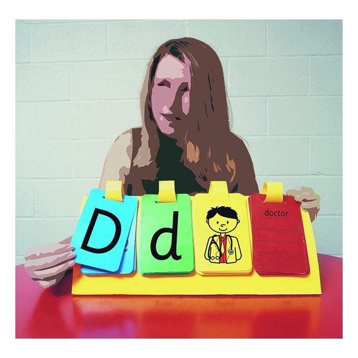 Teacher Alphabet Flip