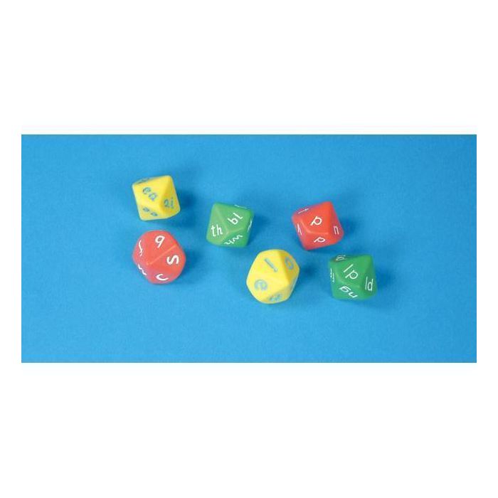 Letter Dice Set of 60
