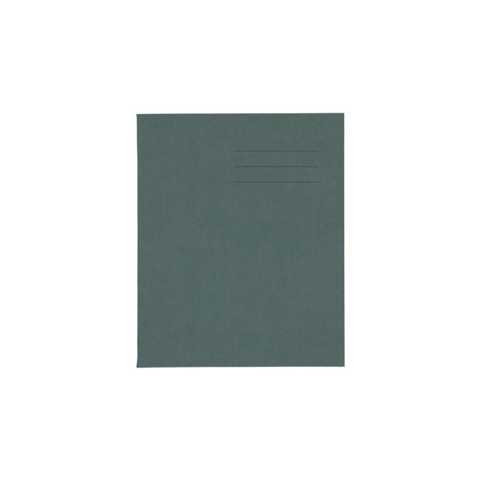 8 x 6.5" Exercise Book 80 Page 5mm Squared - Dark Green - Pack of 100 8 x 6.5" Exercise Book 80 Page 5mm Squared - Dark Green - Pack of 100
