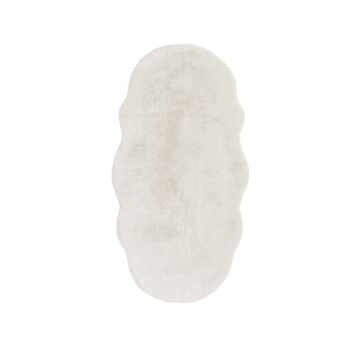 Luxury Faux Fur Rug Double - 70 x 140cm - Ivory