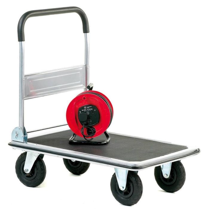 Large Wheeled Folding Trolley With Foam Covered Handle