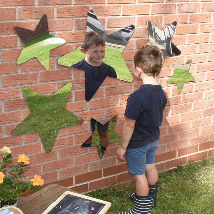 Outdoor/Indoor Stars Mirror Set - 7 pieces Outdoor/Indoor Stars Mirror Set - 7 pieces