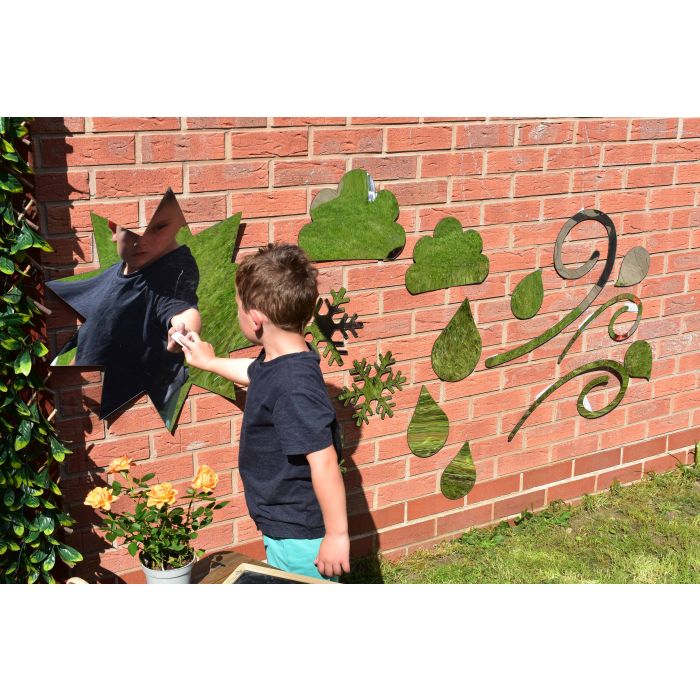 Outdoor/Indoor What's the Weather Mirror Set of 16 Outdoor/Indoor What's the Weather Mirror Set of 16