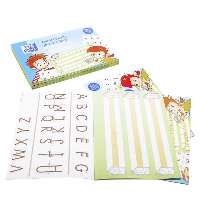 Themed Exercise Books A4 Learn To Write KS1 - Pack of 10 Themed Exercise Books A4 Learn To Write KS1 - Pack of 10