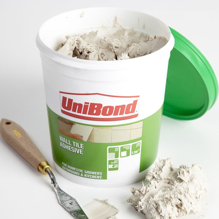 UniBond Tile Adhesive - 1.3kg Tub UniBond Tile Adhesive - 1.3kg Tub