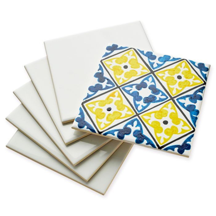 Ceramic Tile - White