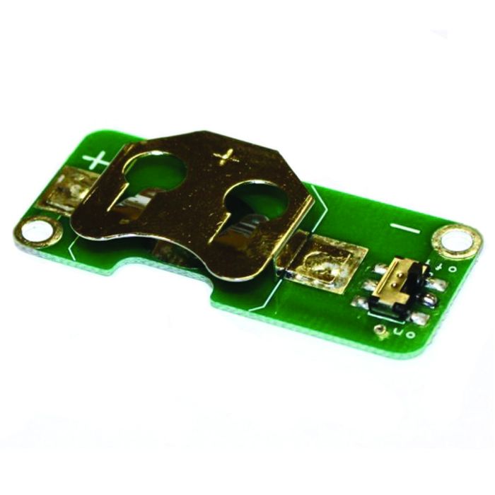 Sewable Coin Cell Holder With Switch  Sewable Coin Cell Holder With Switch