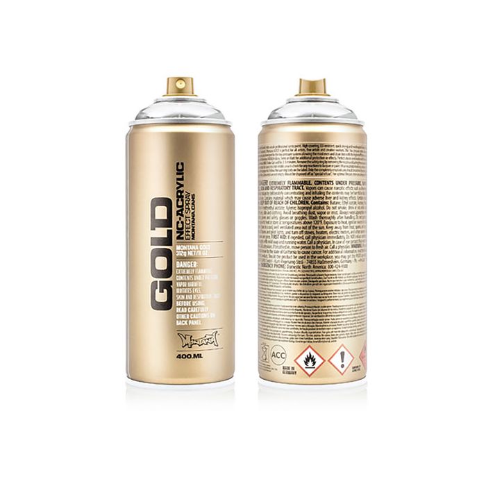 Montanna GOLD Matt Spray Paints - Metallics
