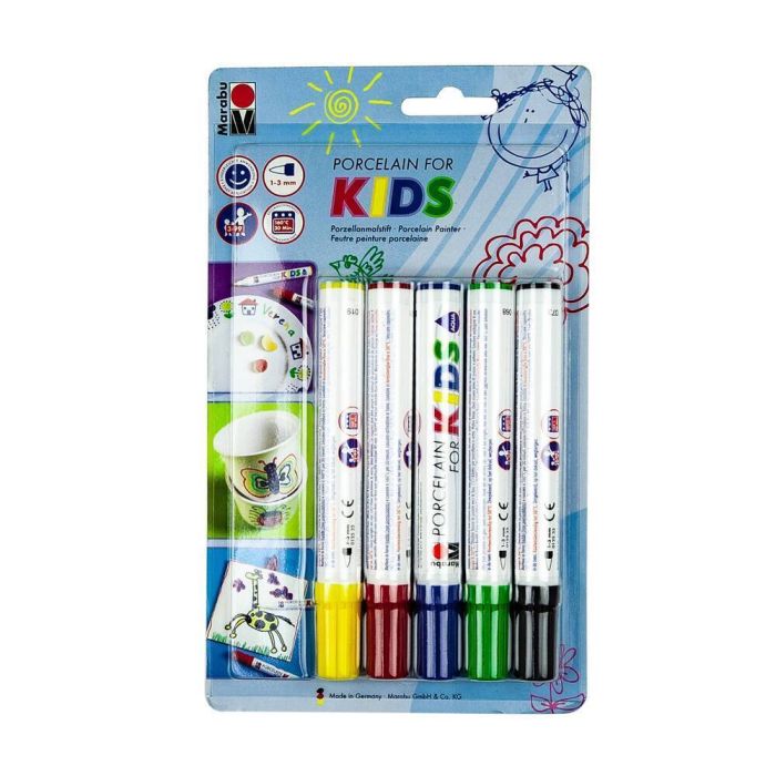 Marabu Porcelain for Kids Set of 5