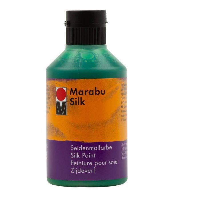 Marabu Silk Paints 250ml - Rich Green