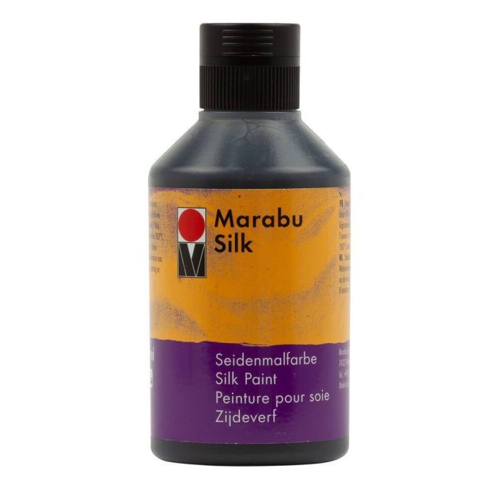 Marabu Silk Paints 250ml - Black