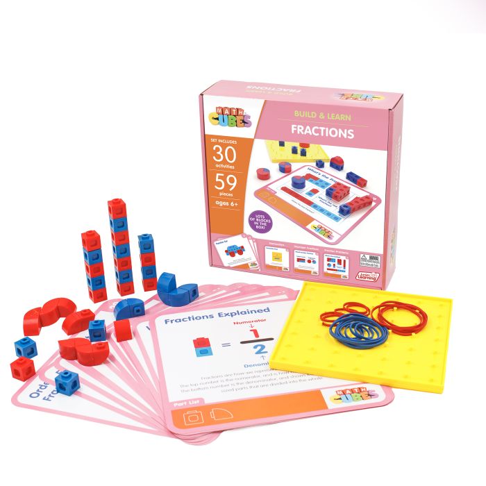 Junior Learning Mathcubes - Fractions