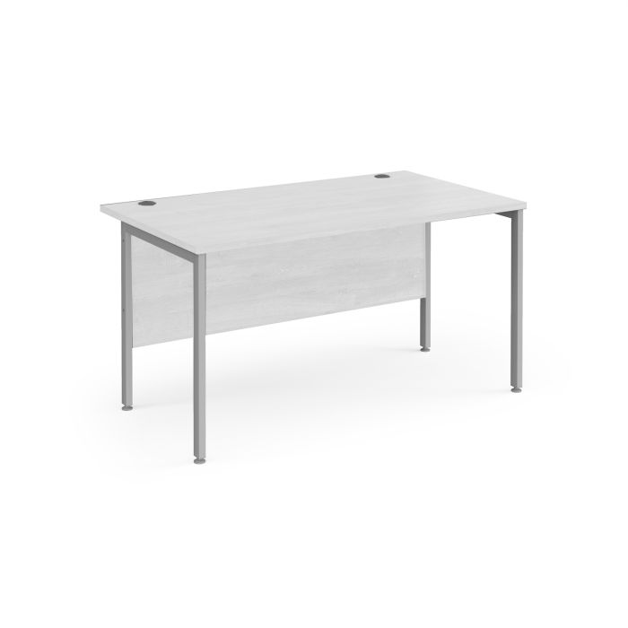 Classmates Straight H Frame Desk 1400mm - White Classmates Straight H Frame Desk 1400mm - White