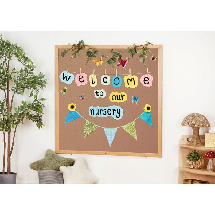 Natural Wooden Framed Display Board-900 x 600mm Natural Wooden Framed Display Board-900 x 600mm