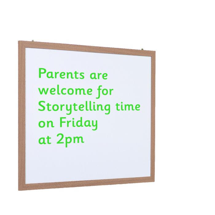 Natural Framed Writing Whiteboard-W1800 x L1200mm Natural Framed Writing Whiteboard-W1800 x L1200mm
